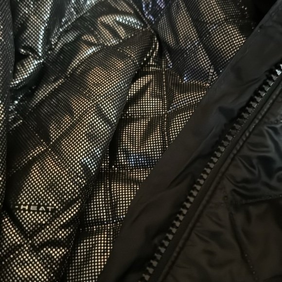 Columbia Interchange Omni Heat Black Quilted Jacket Size Small EUC - Picture 5 of 5
